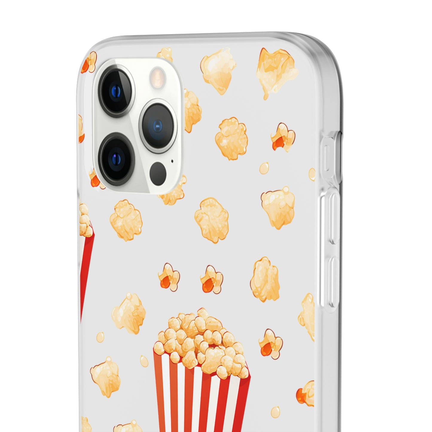 Popcorn Transparent Flexi Phone Case