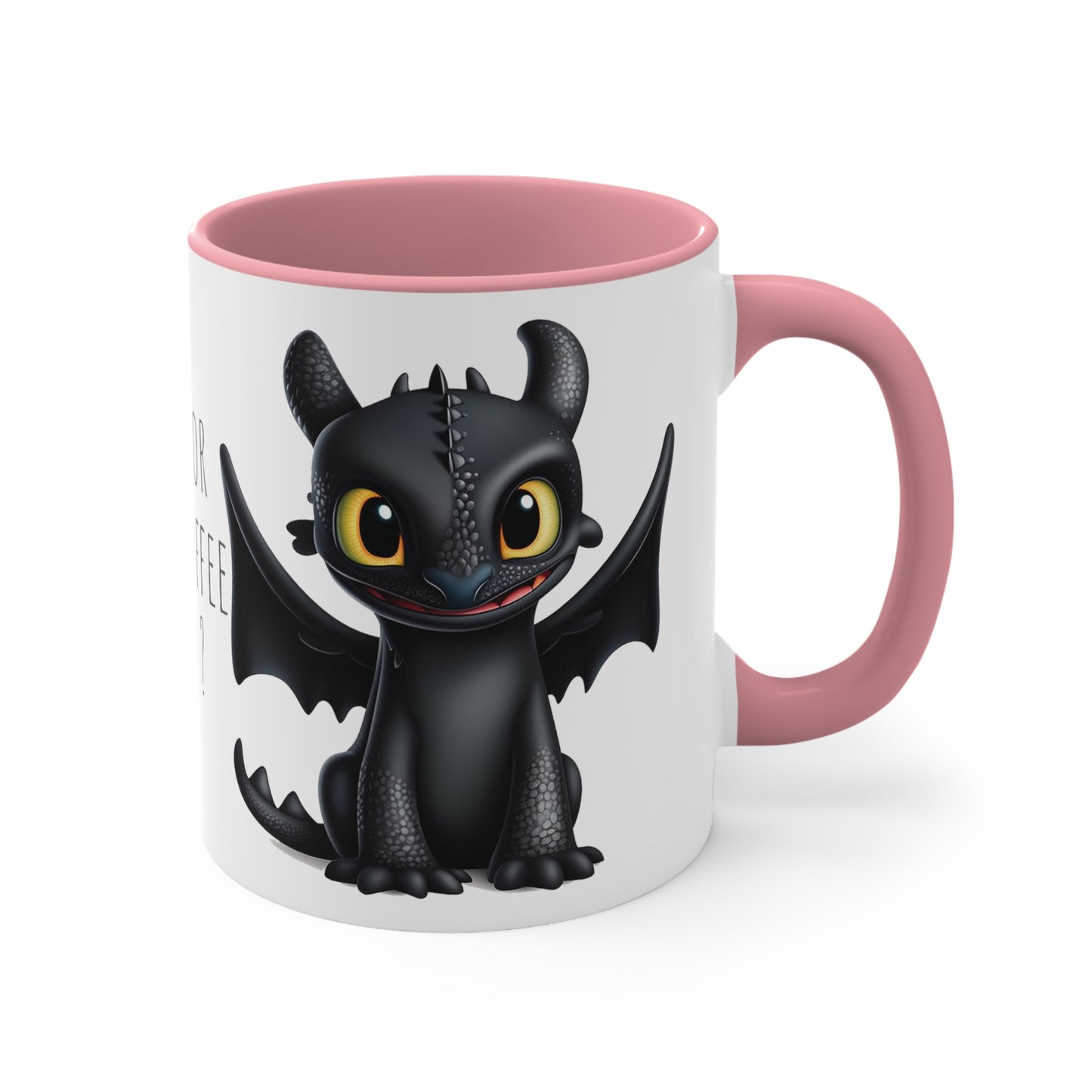 Toothless and Light Fury Mug - Choose Your Brew: Black or Milk Coffee ?