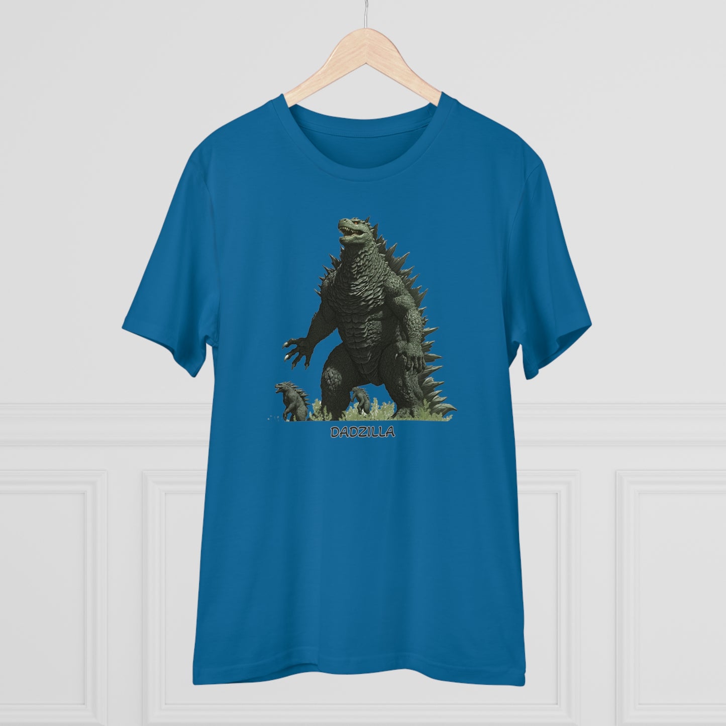 Dadzilla - Unisex Eco-Friendly T-Shirt - Celebrate Father's Day with a Legendary Monster