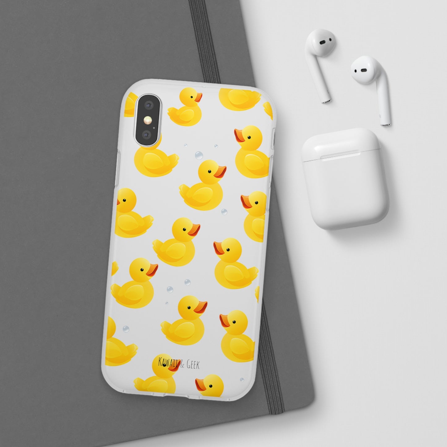 Vibrant Yellow Duck Flexi Phone Case