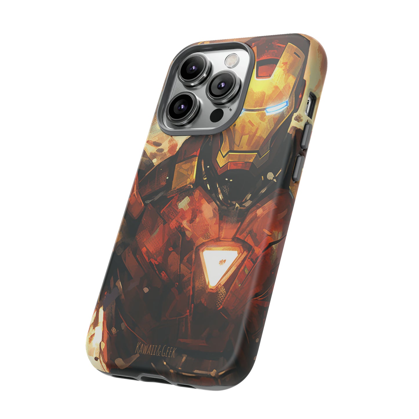 Iron Man Painting Tough Phone Case - Add Some Bold and Unique Style to Your Tech