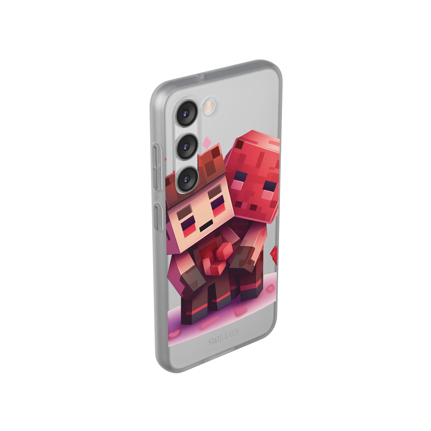 Phone Case - Lovers Minecraft Inspired Design
