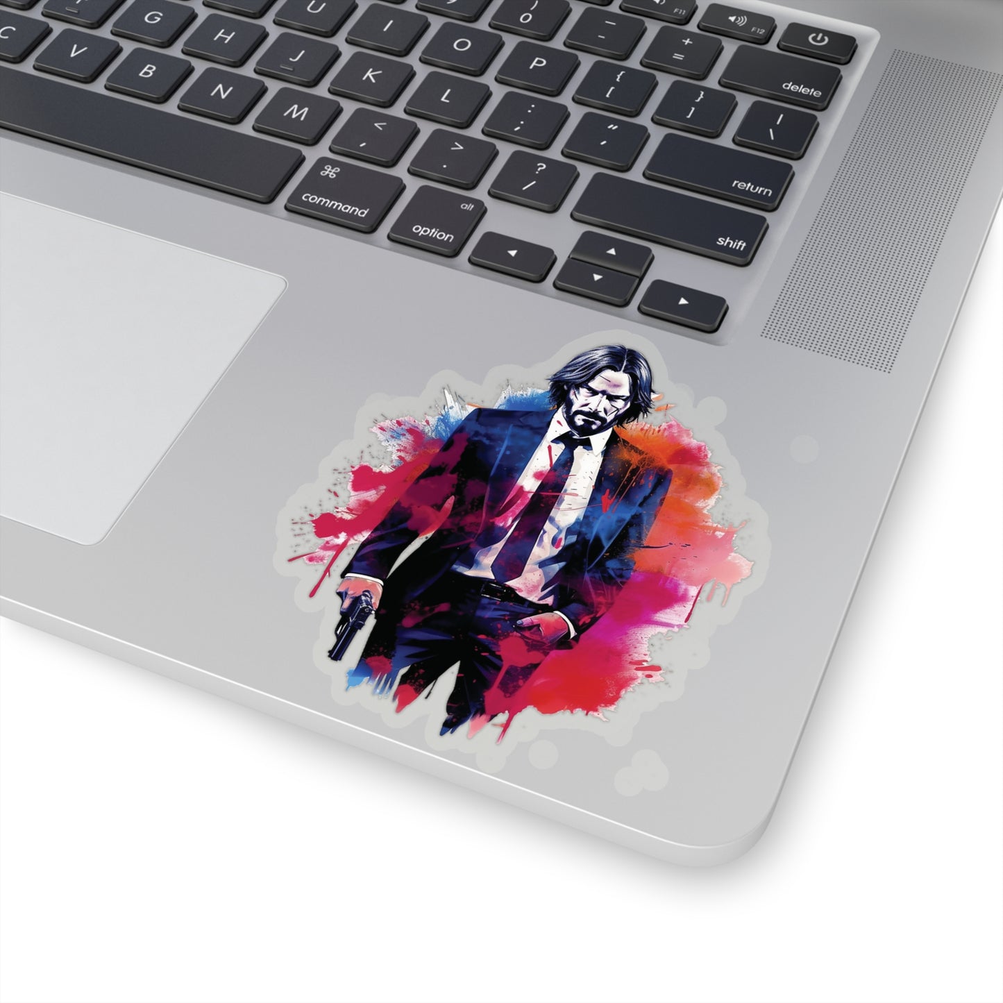 John Wick Sticker - Capture the Intensity and Elegance in Artistic Flair