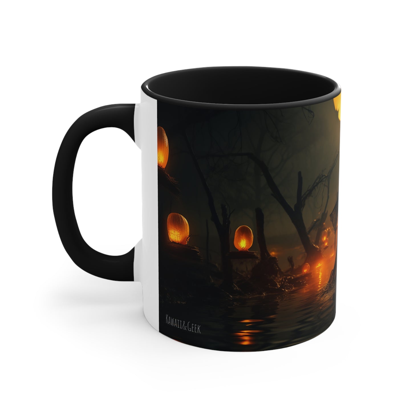 Spooky Swamp Witch 11 oz Bicolor Mug: Halloween Special