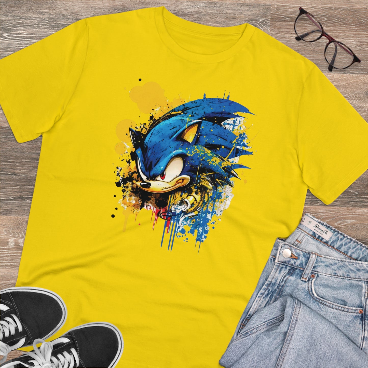 Sonic T-Shirt - Add Some Eco-Friendly and Colorful Style to Your Wardrobe