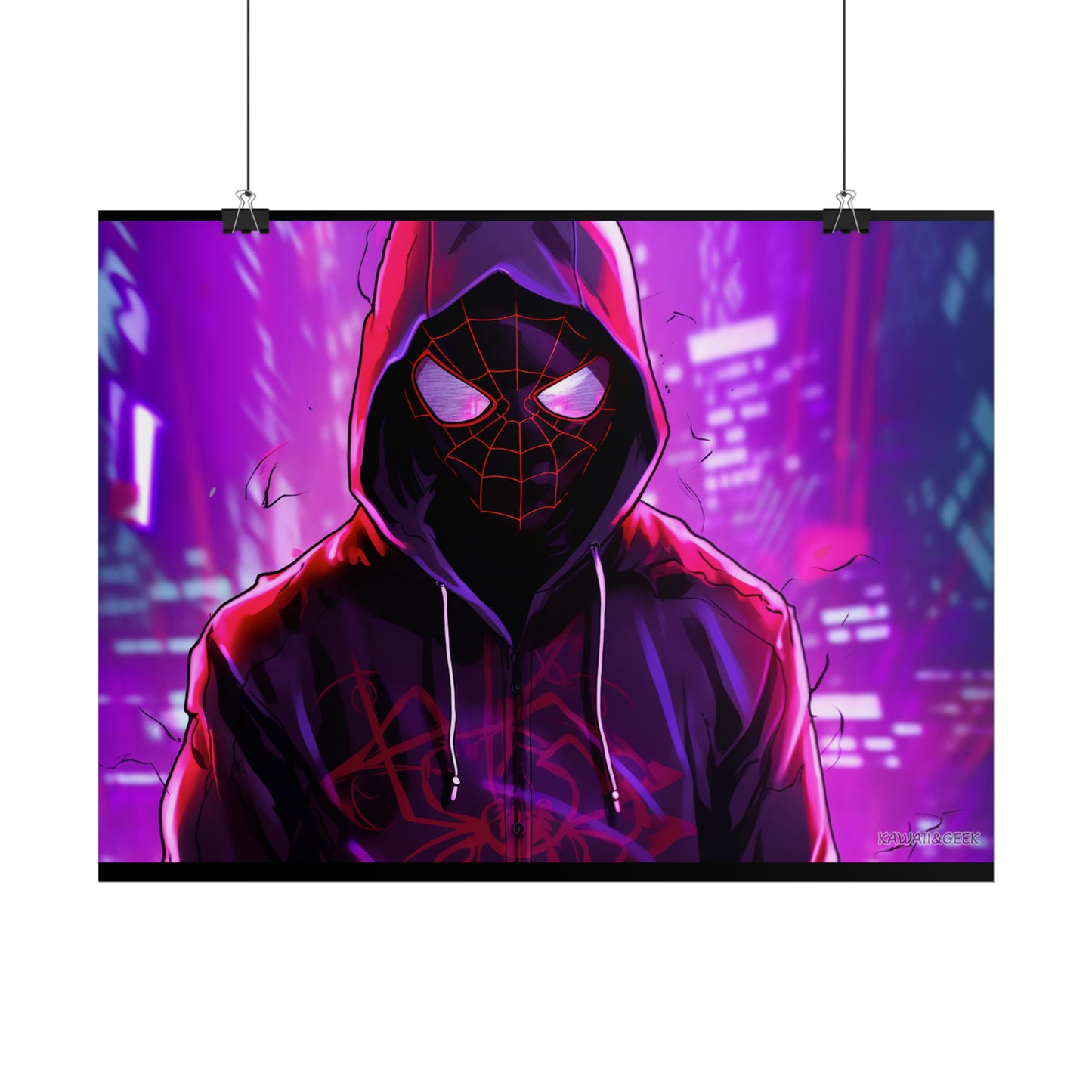 Miles Morales Poster - Celebrate the Heroic Spirit in Style