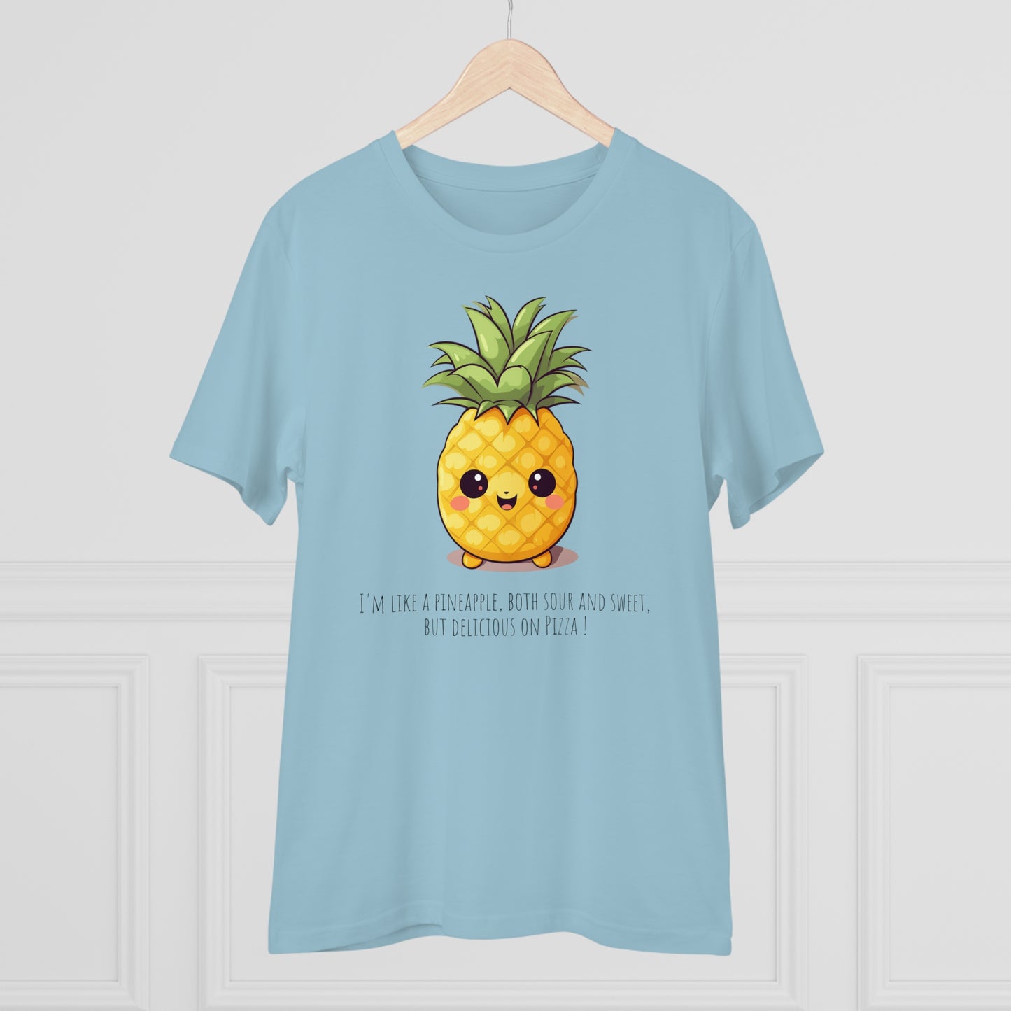 Eco-Friendly Pineapple T-Shirt with a Sweet & Sassy Slogan