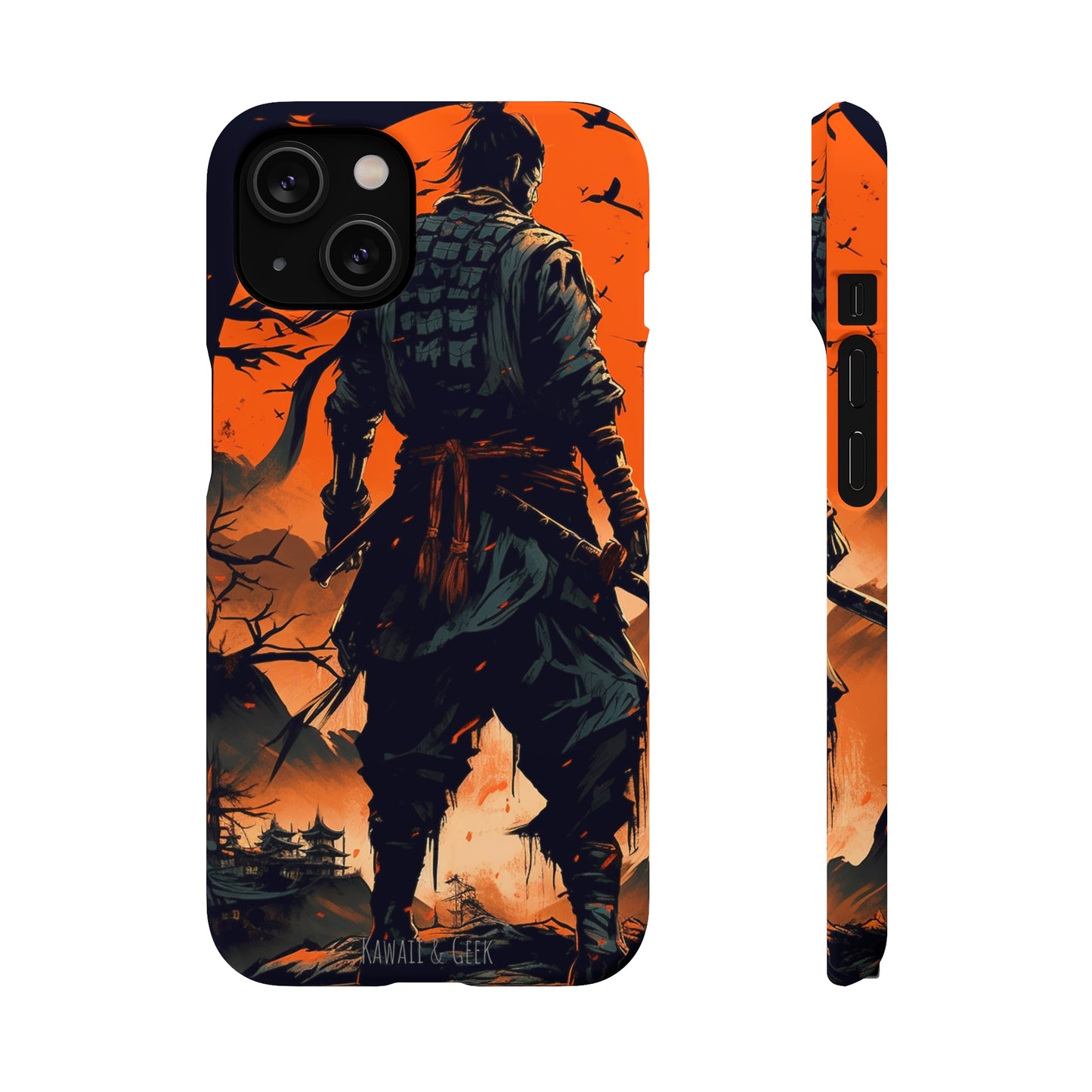 Samurai phone Case - Embrace the Epic and Artistic with Every Glance