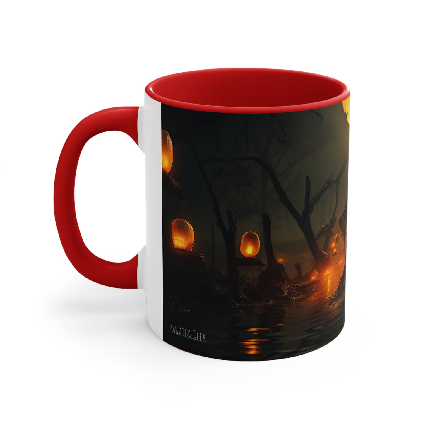 Spooky Swamp Witch 11 oz Bicolor Mug: Halloween Special