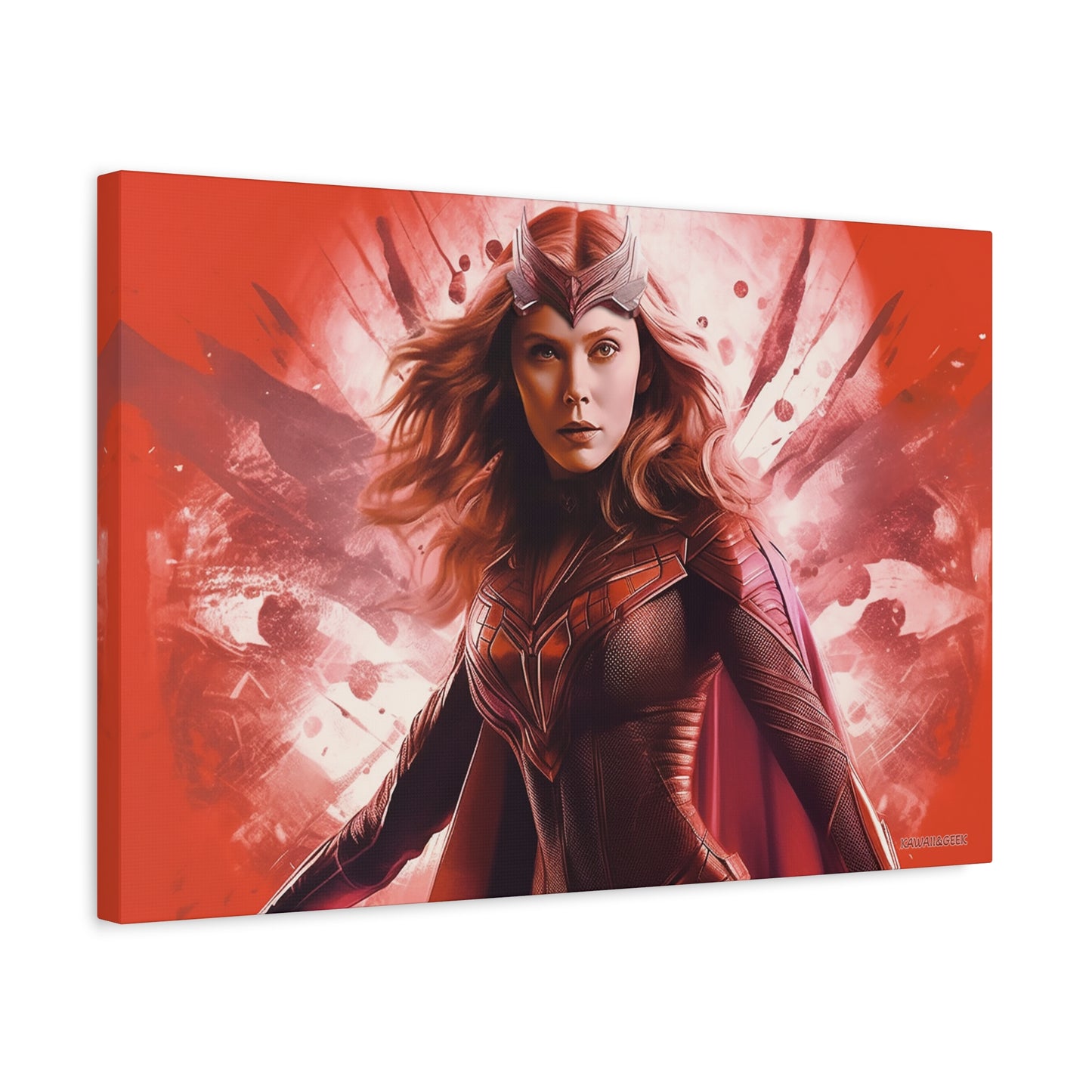 Wanda Maximoff Canvas - Embrace the Power and Artistry of the Scarlet Witch - Avengers