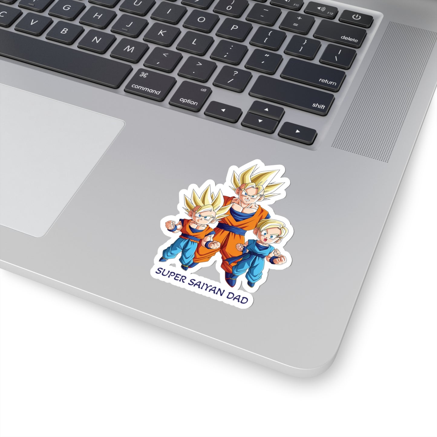 Super Saiyan Dad - Father's Day Sticker - Celebrate Fatherhood with the Power of Saiyans - Dragon Ball