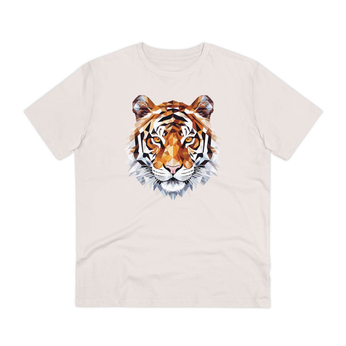 Tiger Polygonal T-Shirt - Embrace Fierce Elegance