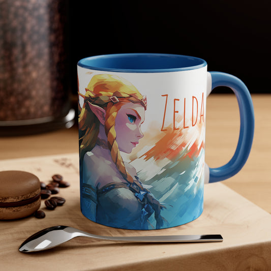 Zelda and Link Mug: The Legend Continues