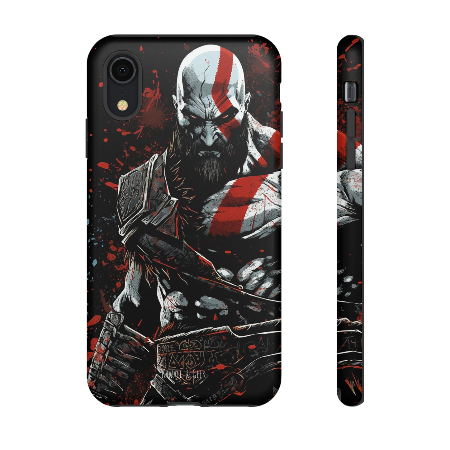 Kratos Tough Phone Case - Unleash the Power of the God of War in Style