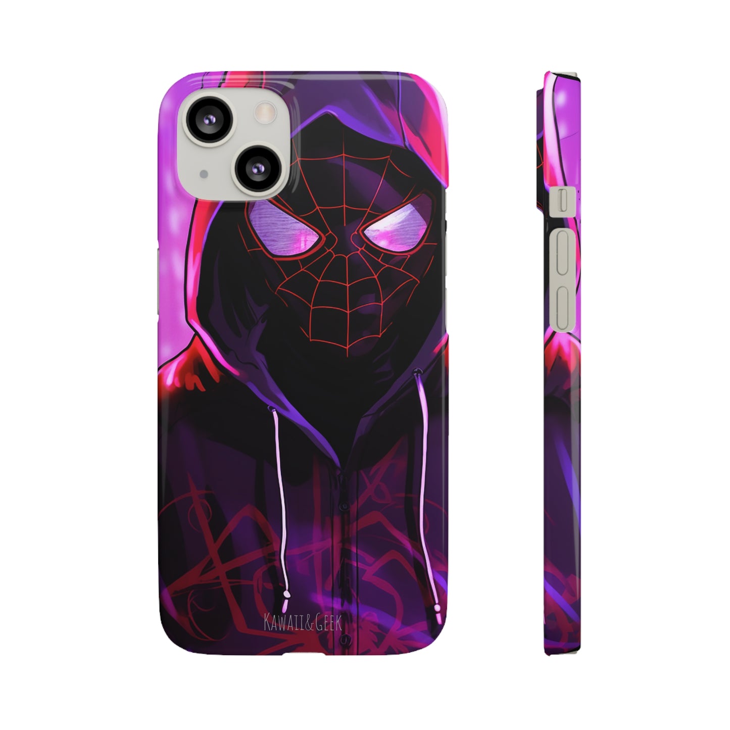 Miles Morales Phone Case - Protect Your Phone in Style with a Unique and Artistic Design - Spider Man - Marvel