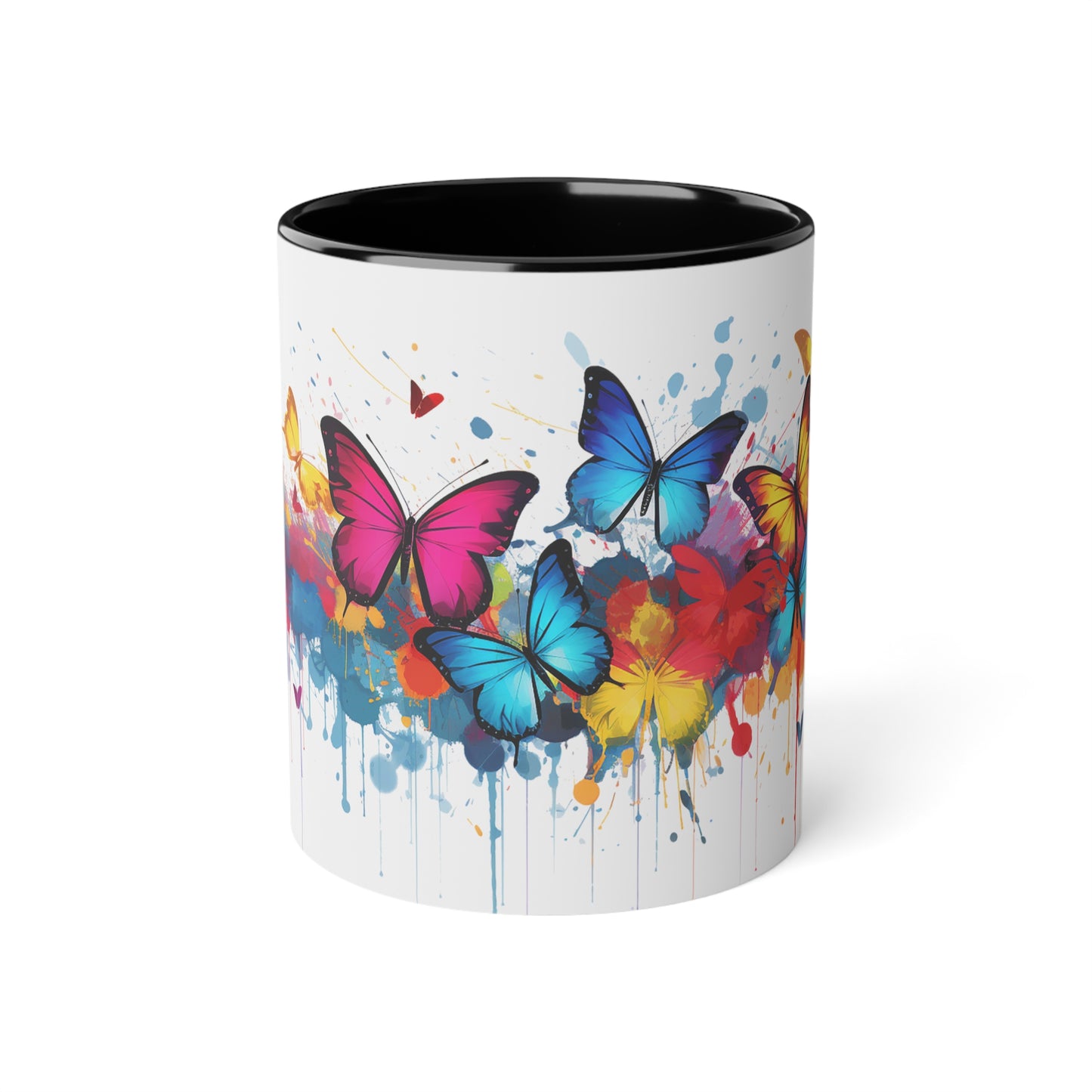 Elegant Butterflies Mug - Embrace the Beauty of Nature with Every Sip - EU