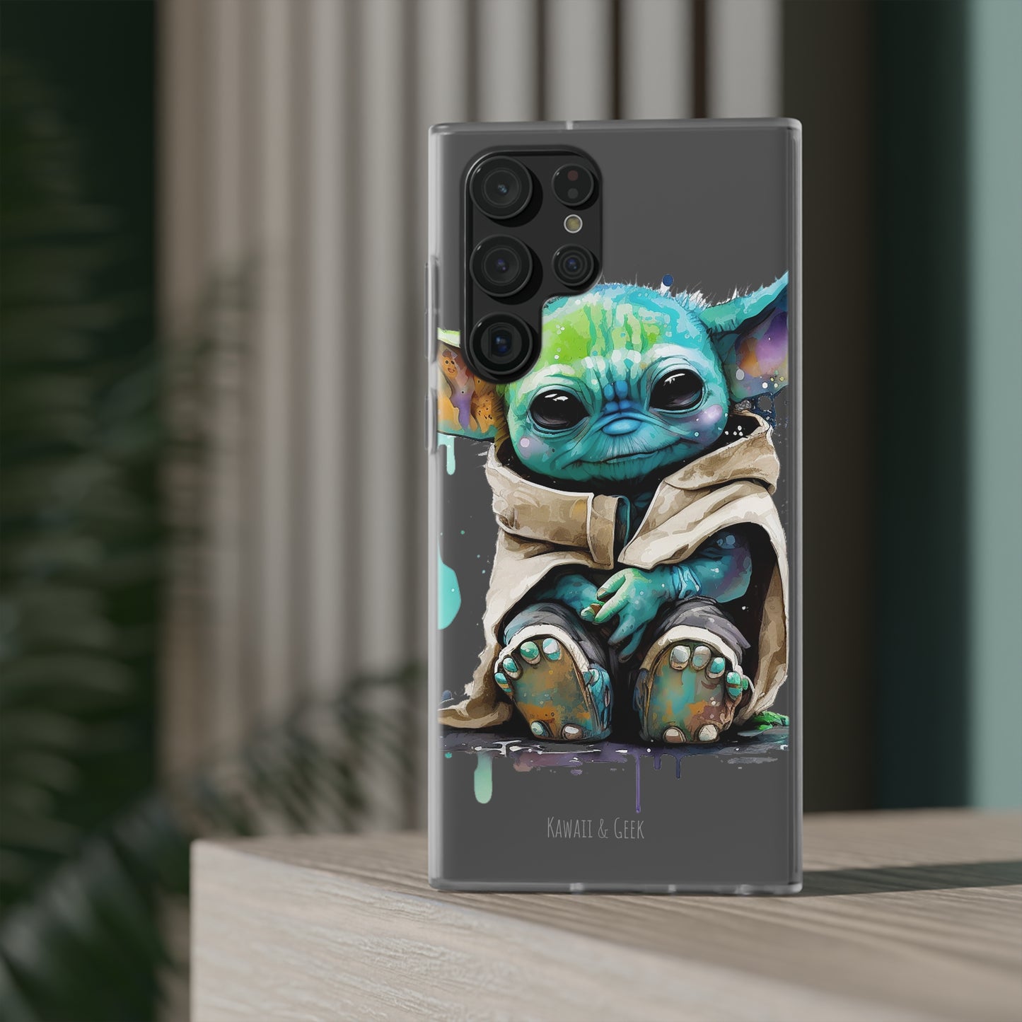 Baby Yoda Grogu flexi Phone Case - Add Some Adorable and Artistic Style to Your Smartphone - The Mandalorian - Star Wars