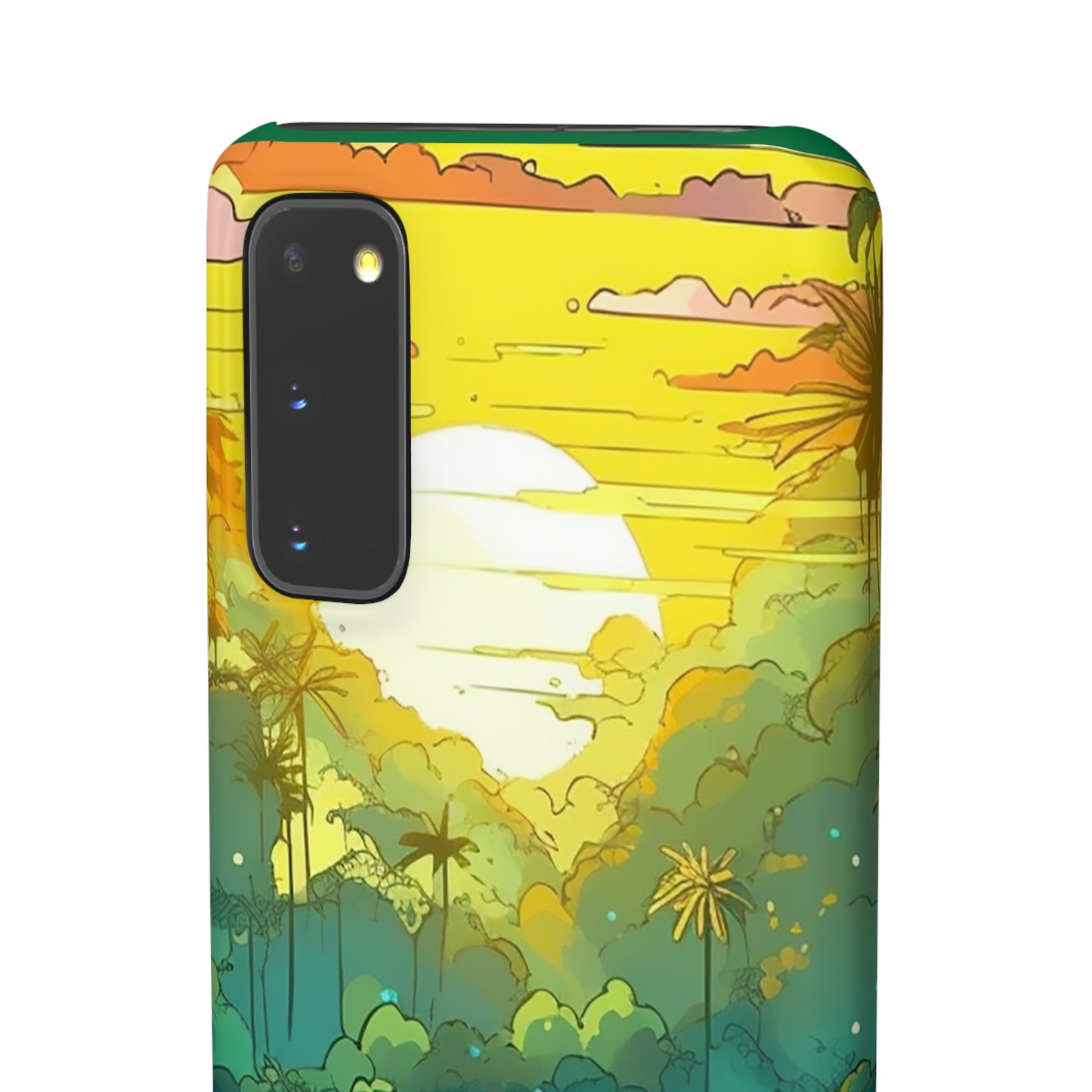 Rainforest at Sunset Phone Case - Capture the Serenity of Nature on Your Device