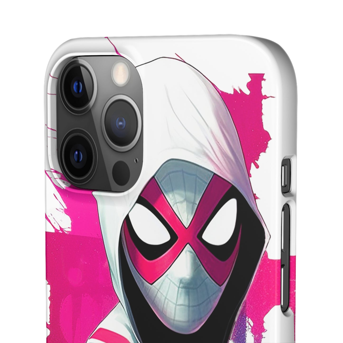 Spider Gwen in Watercolor Style Phone Case - Add Some Colorful and Heroic Style to Your Phone