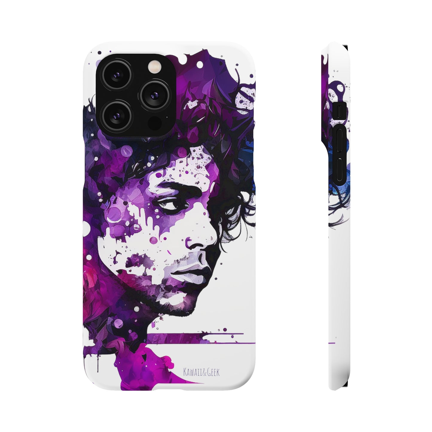 Prince aka Love Symbol Watercolor Purple Rain Phone Case - Add Some Iconic and Stylish Protection to Your Device