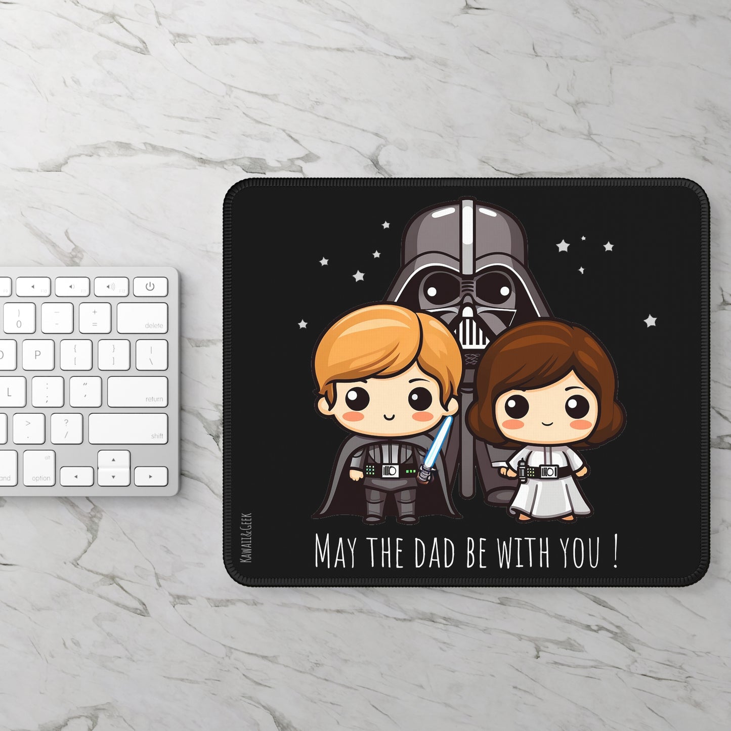 Darth Vader Family Mouse Pad: Embrace the Power of the Dark Side - Star Wars