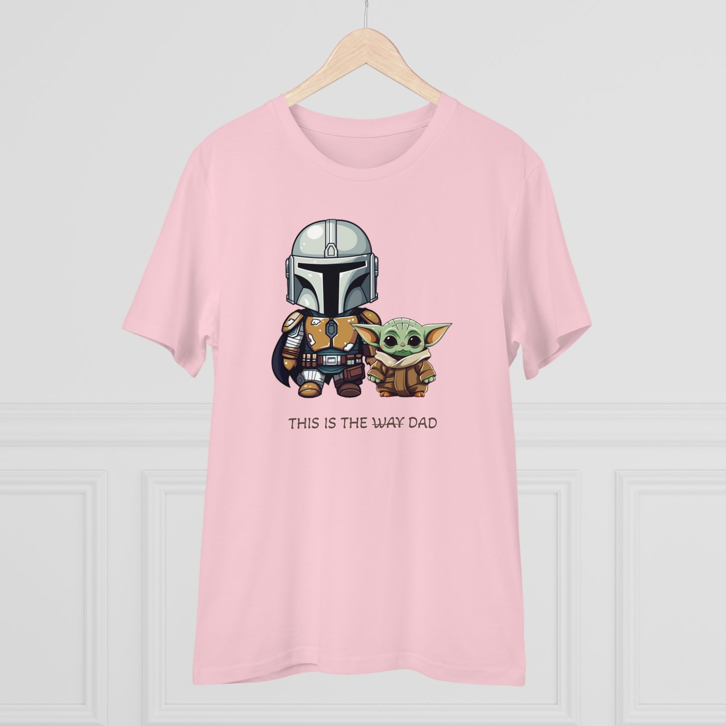 Mandalorian and Baby Yoda T-Shirt - This is the Dad - Celebrate Father's Day in Style and Sustainability - Star Wars