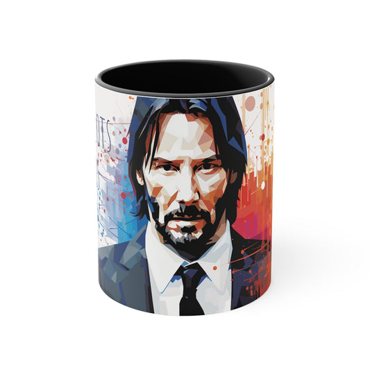 John Wick Mug - Embrace the Firepower: Guns. Lots of Guns.