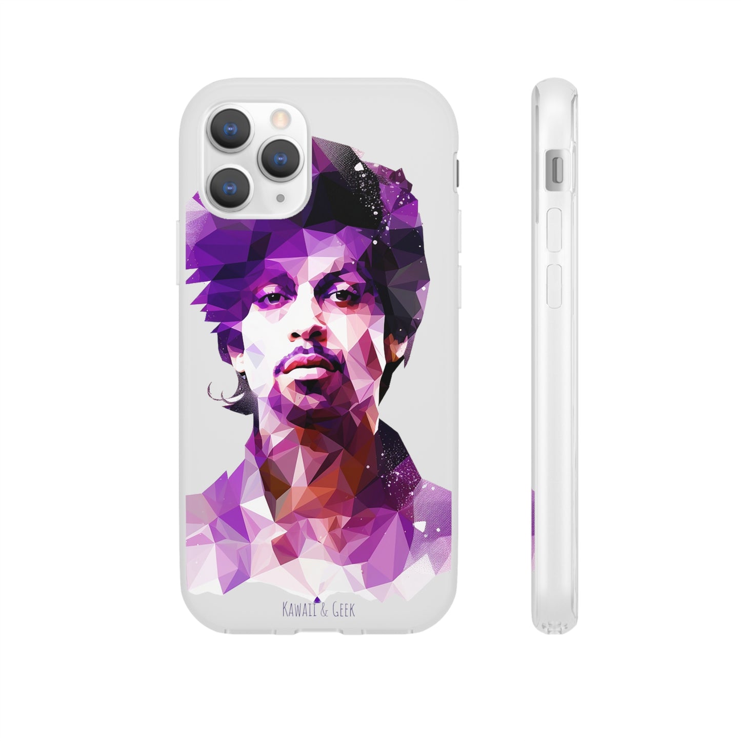 Prince aka Love Symbol Flexi Phone Case - Embrace Musical Elegance