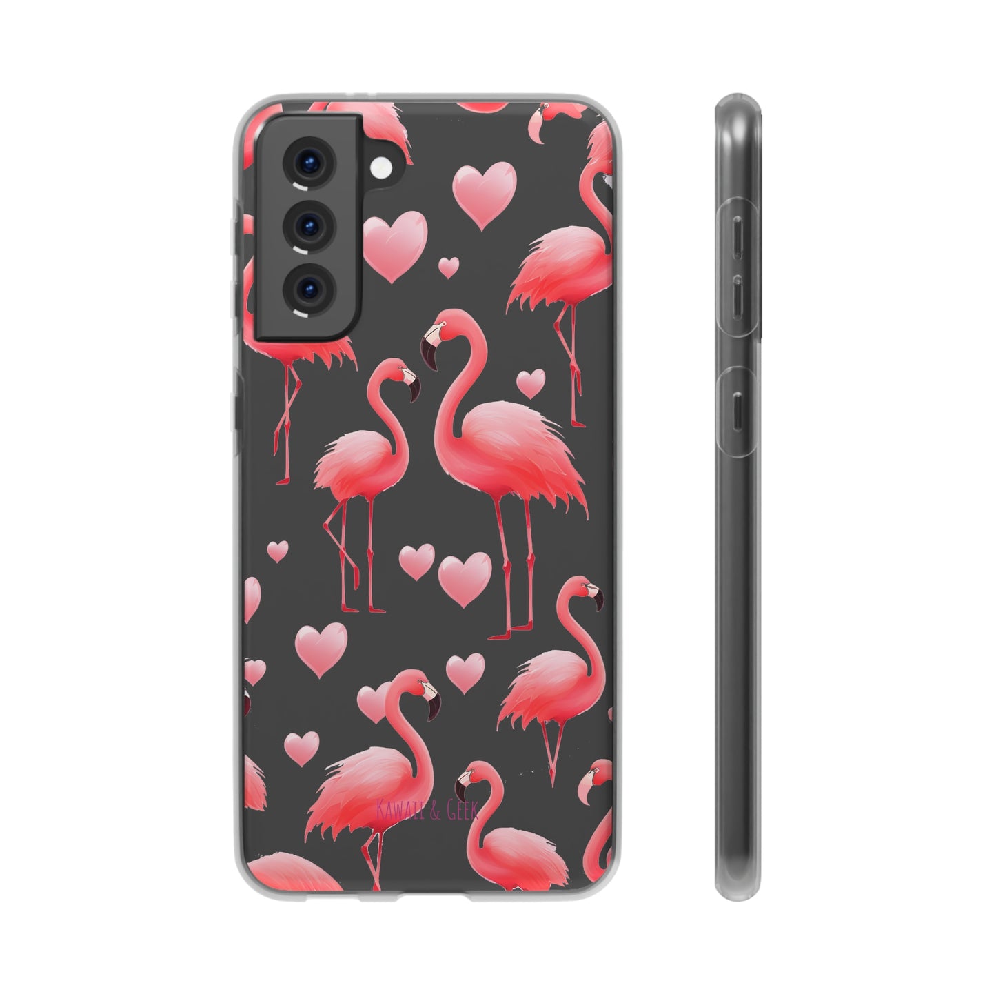 Pink Flamingo Elegance Flexi Phone case