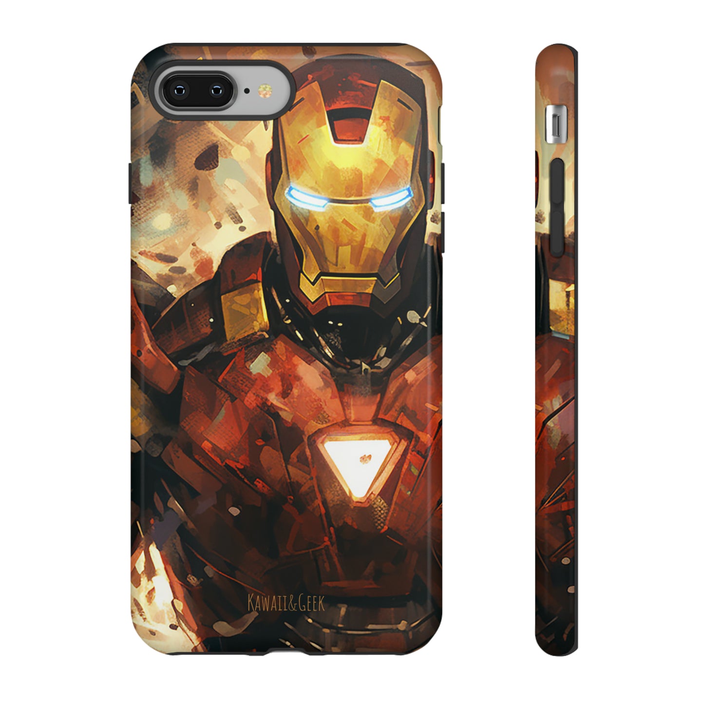 Iron Man Painting Tough Phone Case - Add Some Bold and Unique Style to Your Tech