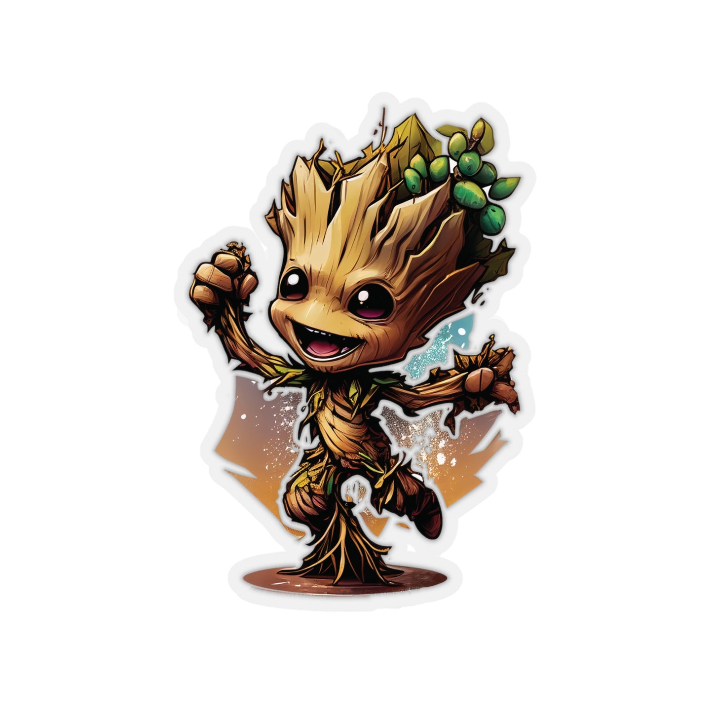 Baby Groot Sticker - Add Some Joyful and Unique Style to Your Tech