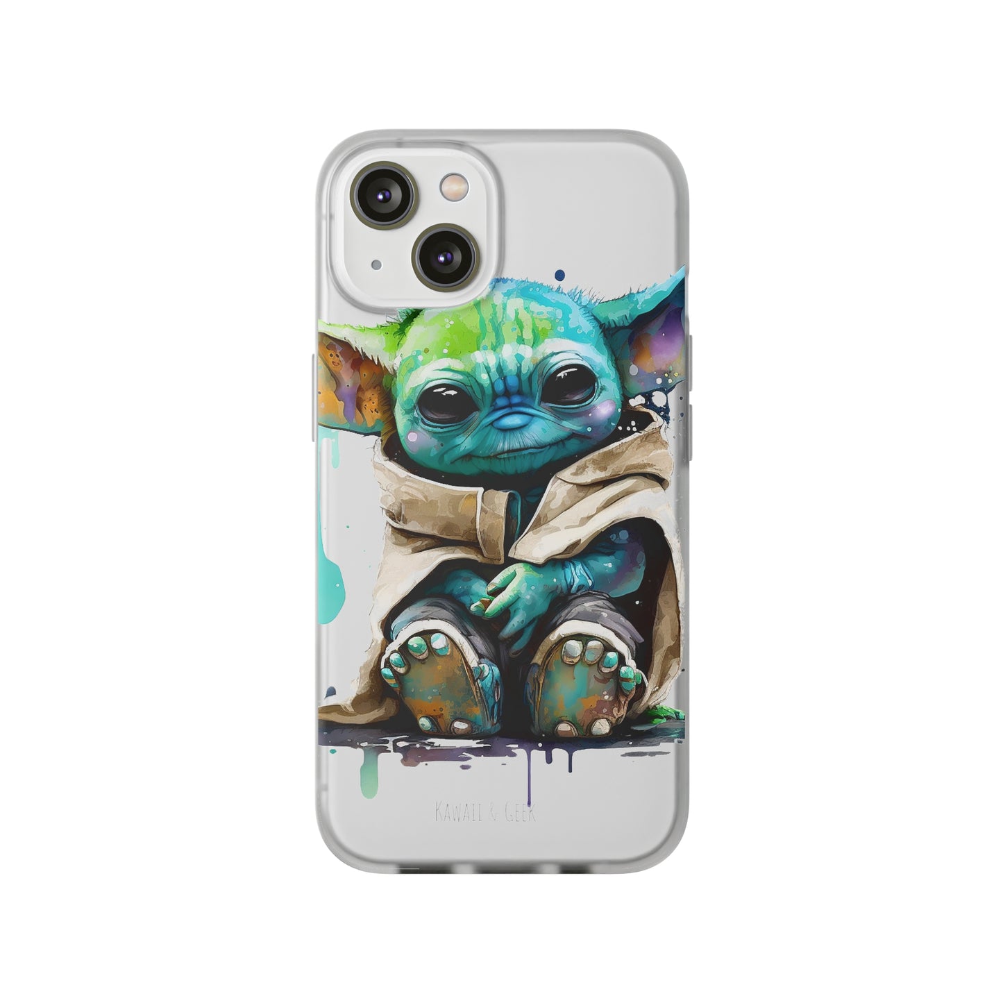 Baby Yoda Grogu flexi Phone Case - Add Some Adorable and Artistic Style to Your Smartphone - The Mandalorian - Star Wars