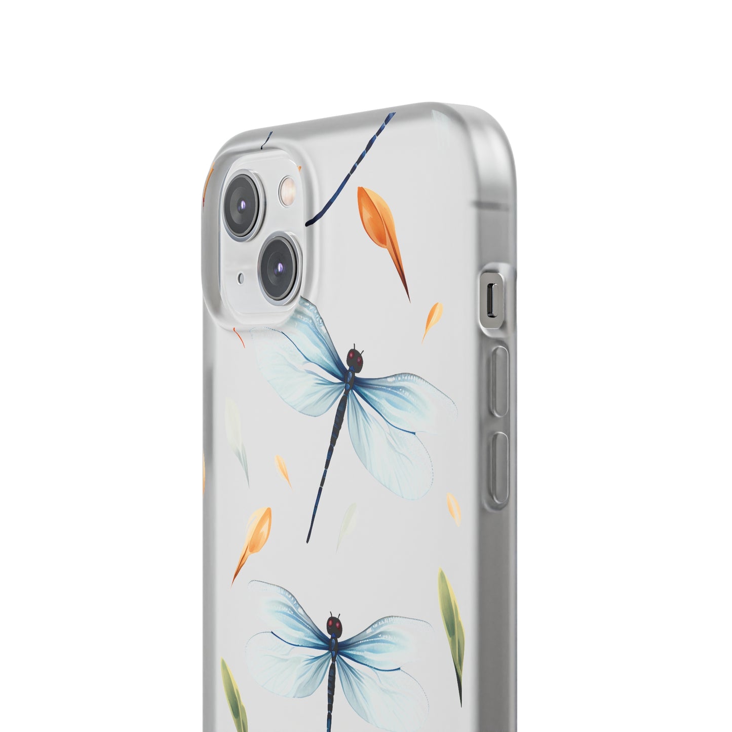 Dragonfly Dreams: Transparent Flexi Phone Case