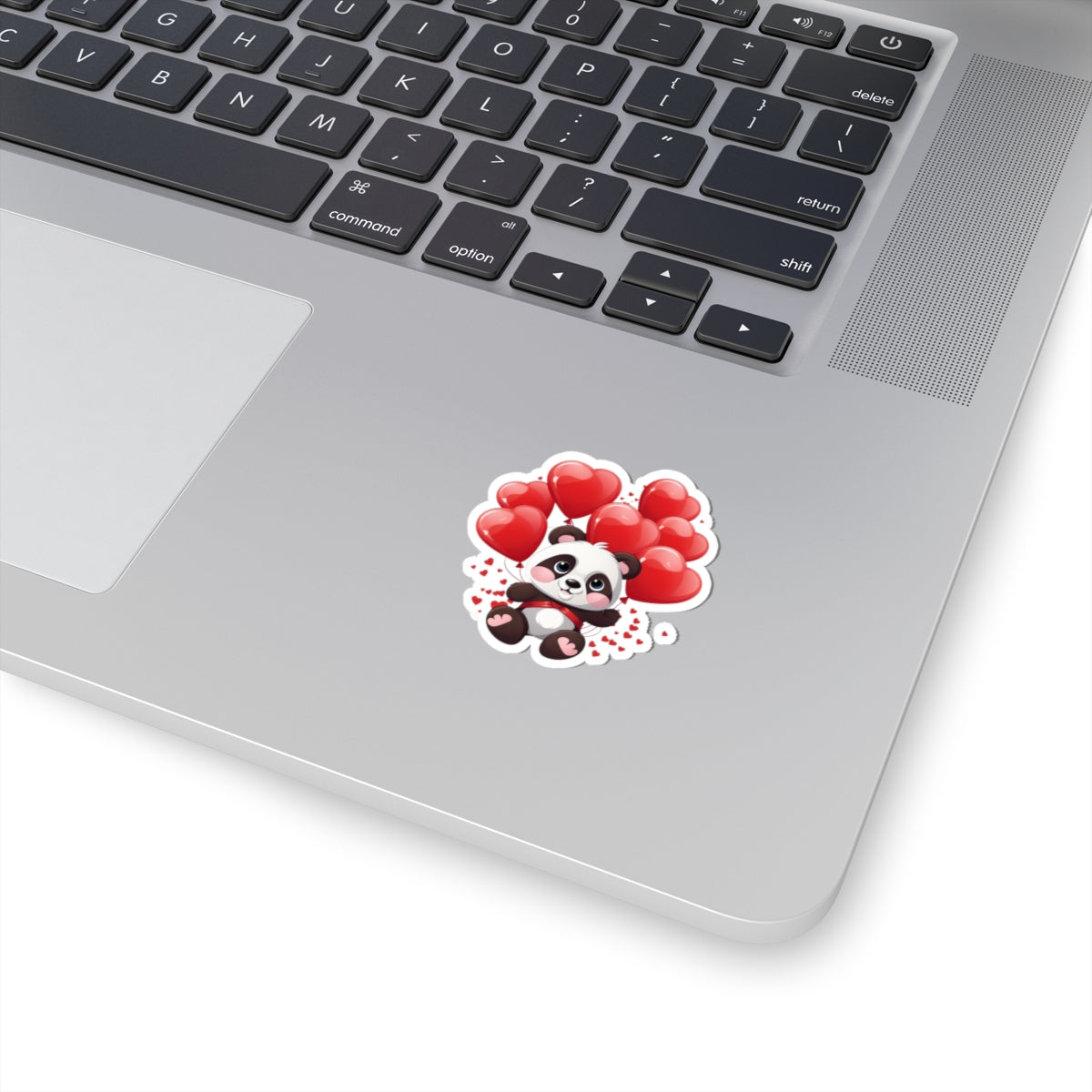 Cute Panda Heart Balloons Sticker - Spread Love and Cuteness with This Adorable Sticker - Valentine's Day