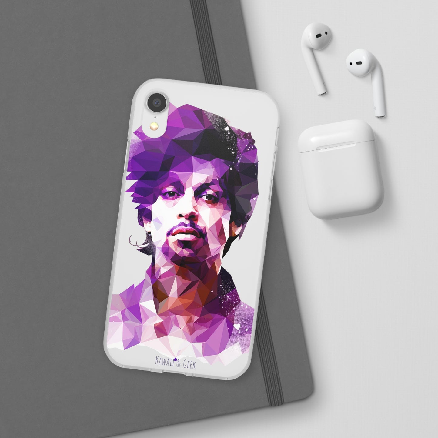 Prince aka Love Symbol Flexi Phone Case - Embrace Musical Elegance