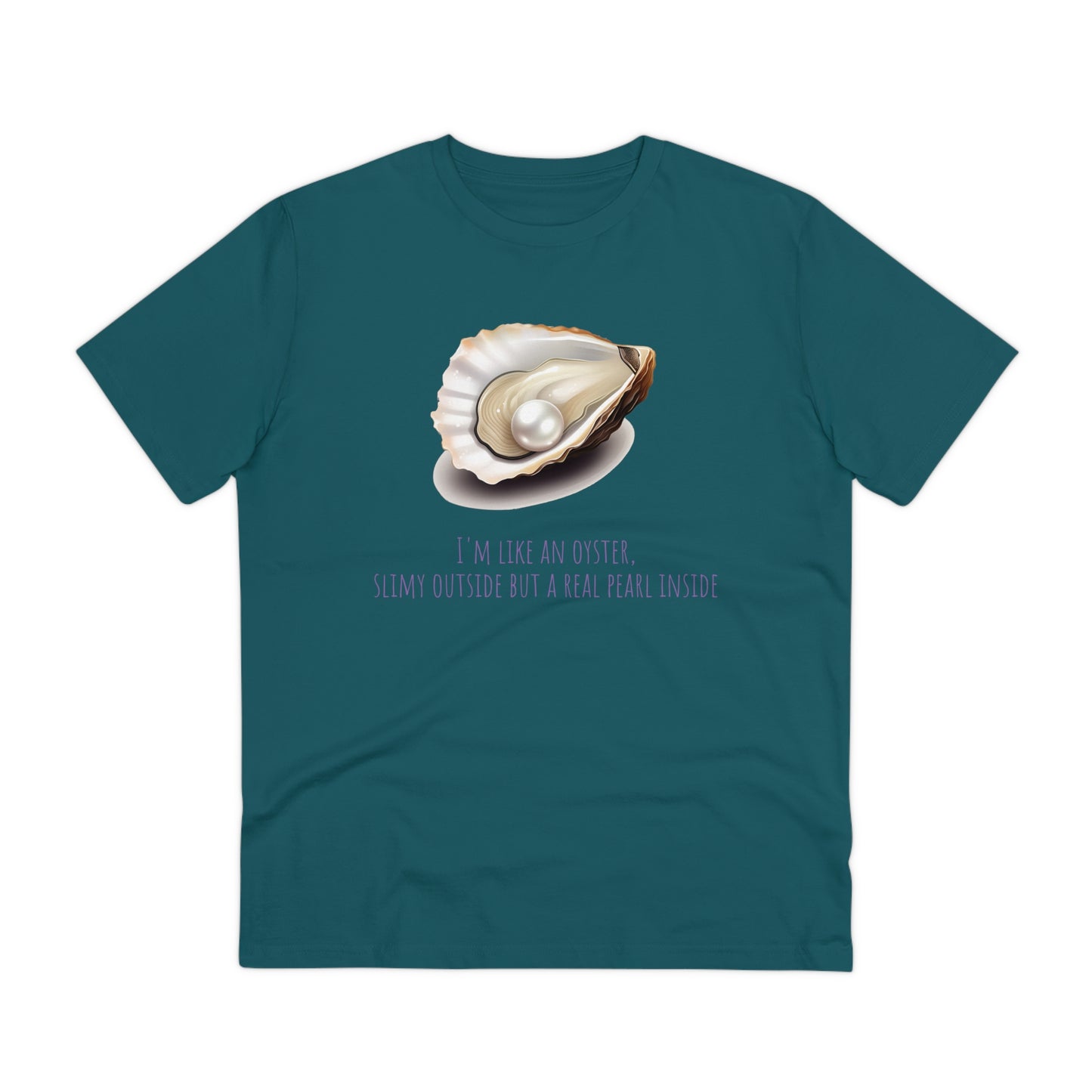 Eco-Friendly Pearl Oyster T-shirt: Celebrate Inner Beauty