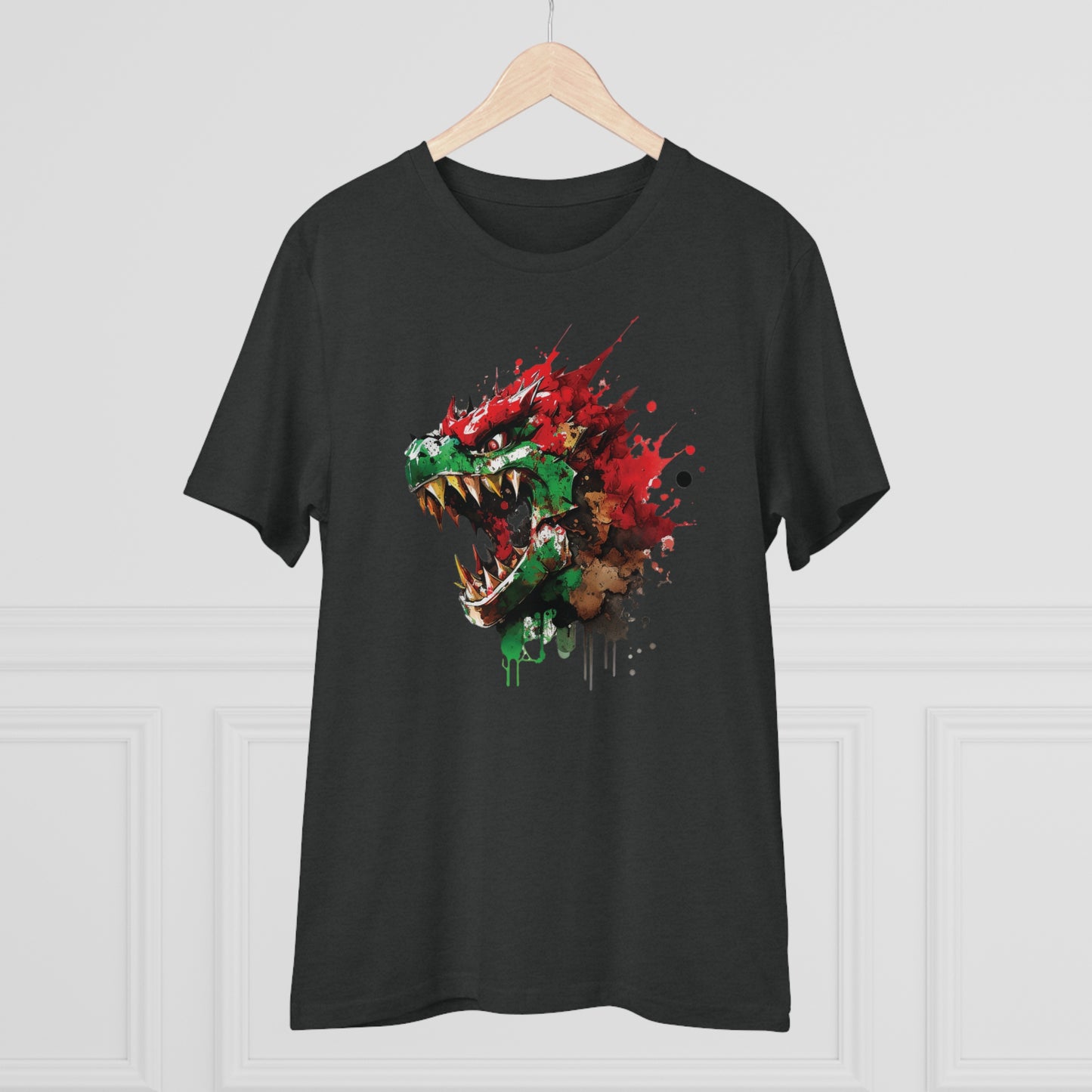 B-owser Unisex T-Shirt - Add Some Artistic and Sustainable Style to Your Wardrobe -  Mario