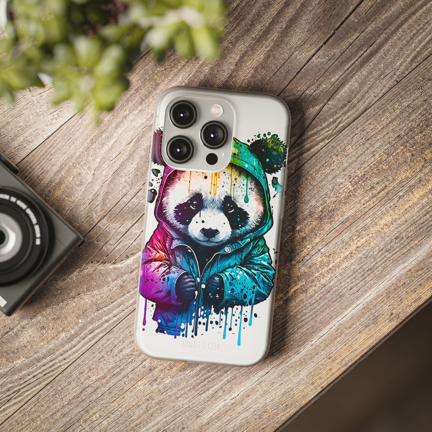 Cute Panda Flexi phone Case - Protect Your Phone with Some Unique and Adorable Style