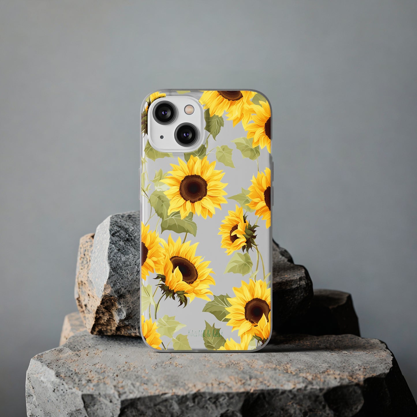 Sunflowers Flexi and semi Transparent Phone Case