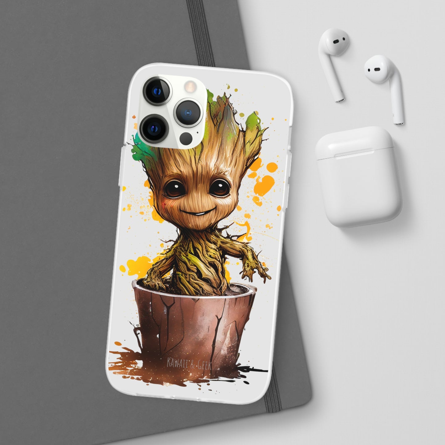 Baby Groot Flexi Phone Case - Add Adorable Charm to Your Device