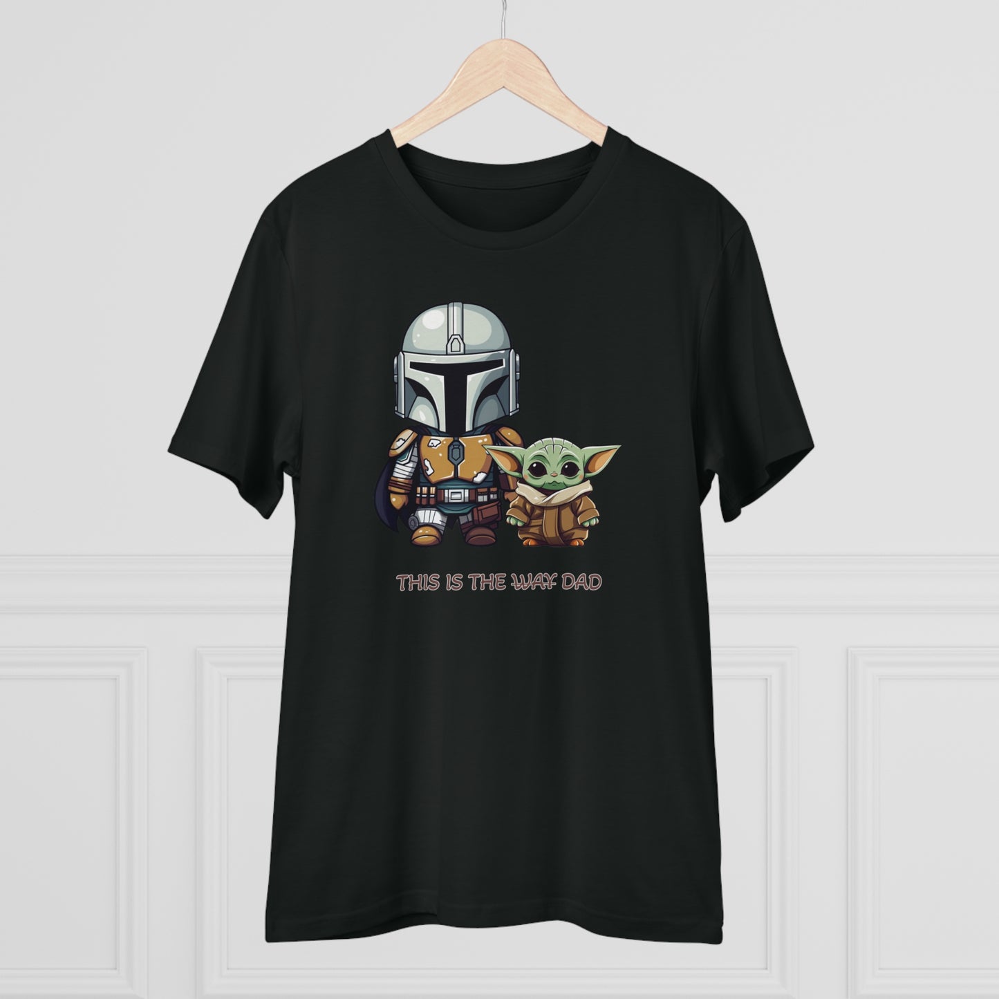 Mandalorian and Baby Yoda T-Shirt - This is the Dad - Celebrate Father's Day in Style and Sustainability - Star Wars