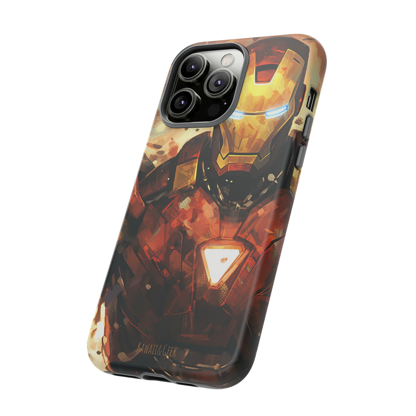 Iron Man Painting Tough Phone Case - Add Some Bold and Unique Style to Your Tech