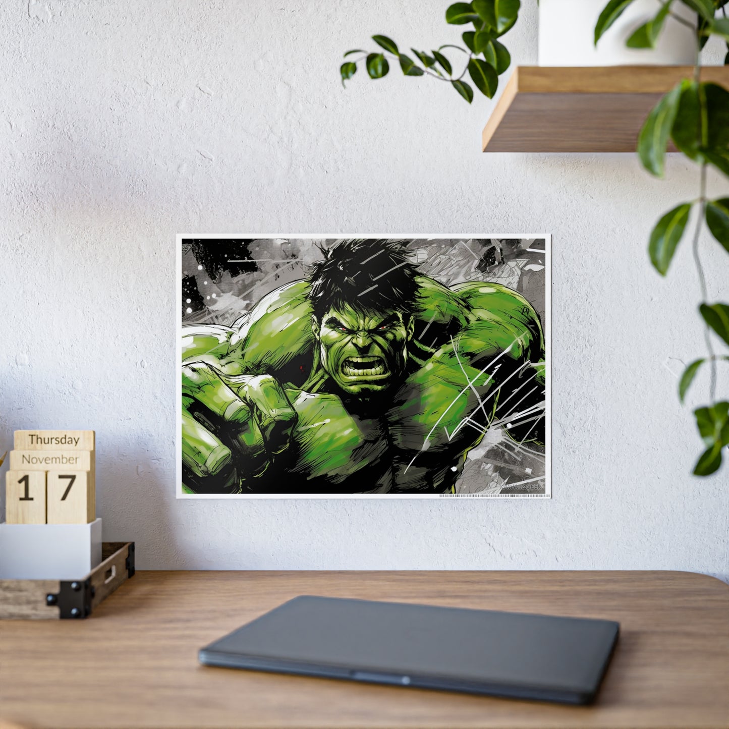 Hulk Poster - Unleash the Power and Intensity of the Hulk - Avengers