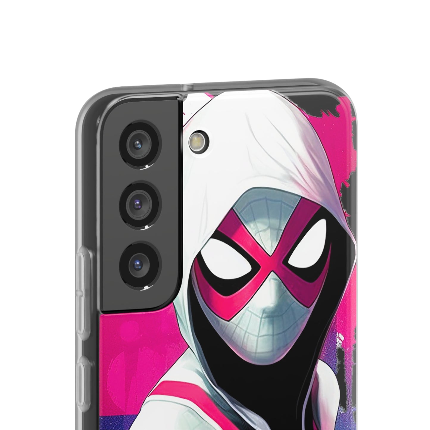 Spider Gwen in Flexi Phone Case - Add Some Colorful and Heroic Style to Your Phone