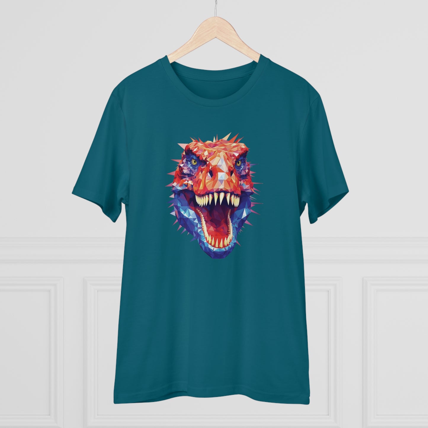 T-Rex Polygonal T-Shirt - Unleash Prehistoric Style