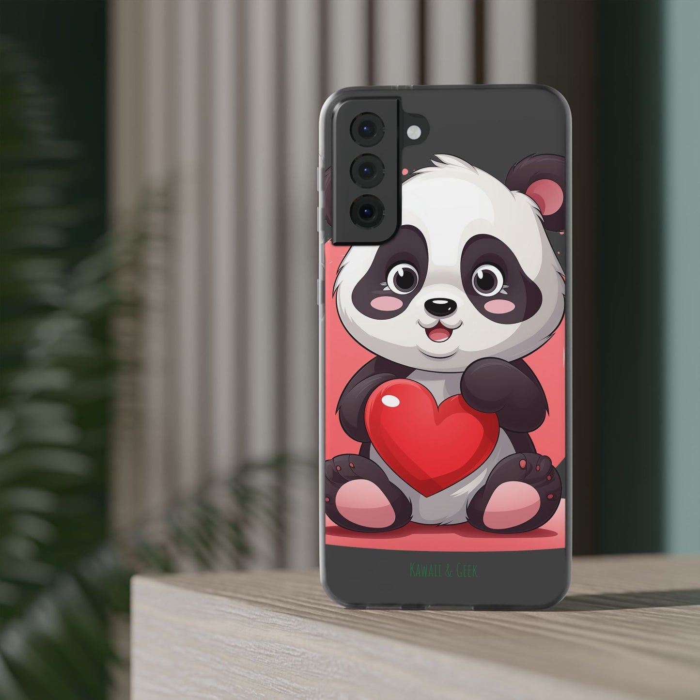 Heart Panda Flexi Case