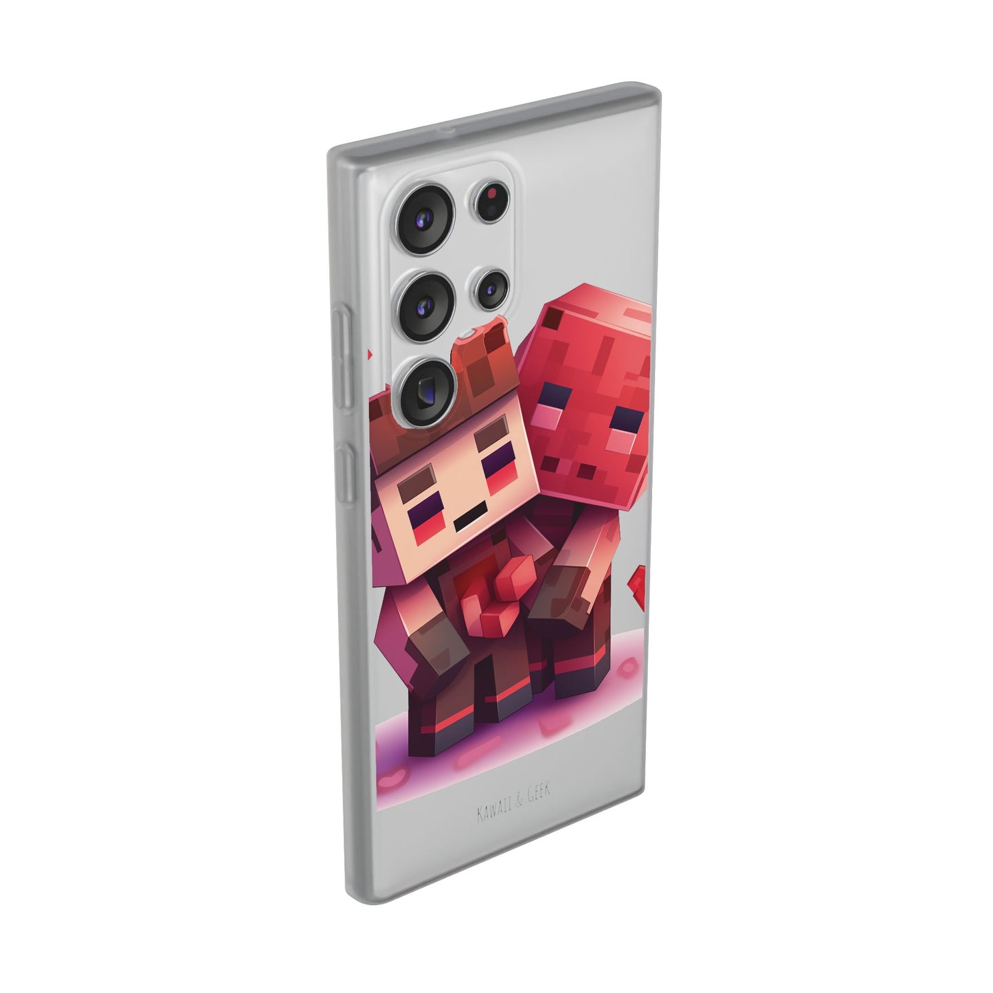 Phone Case - Lovers Minecraft Inspired Design
