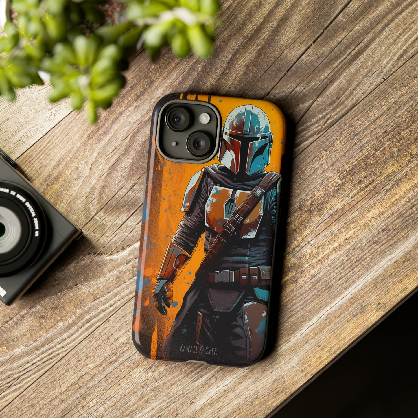 Mandalorian Tough Phone Case - Add Some Unique and Epic Style to Your Tech - Star Wars