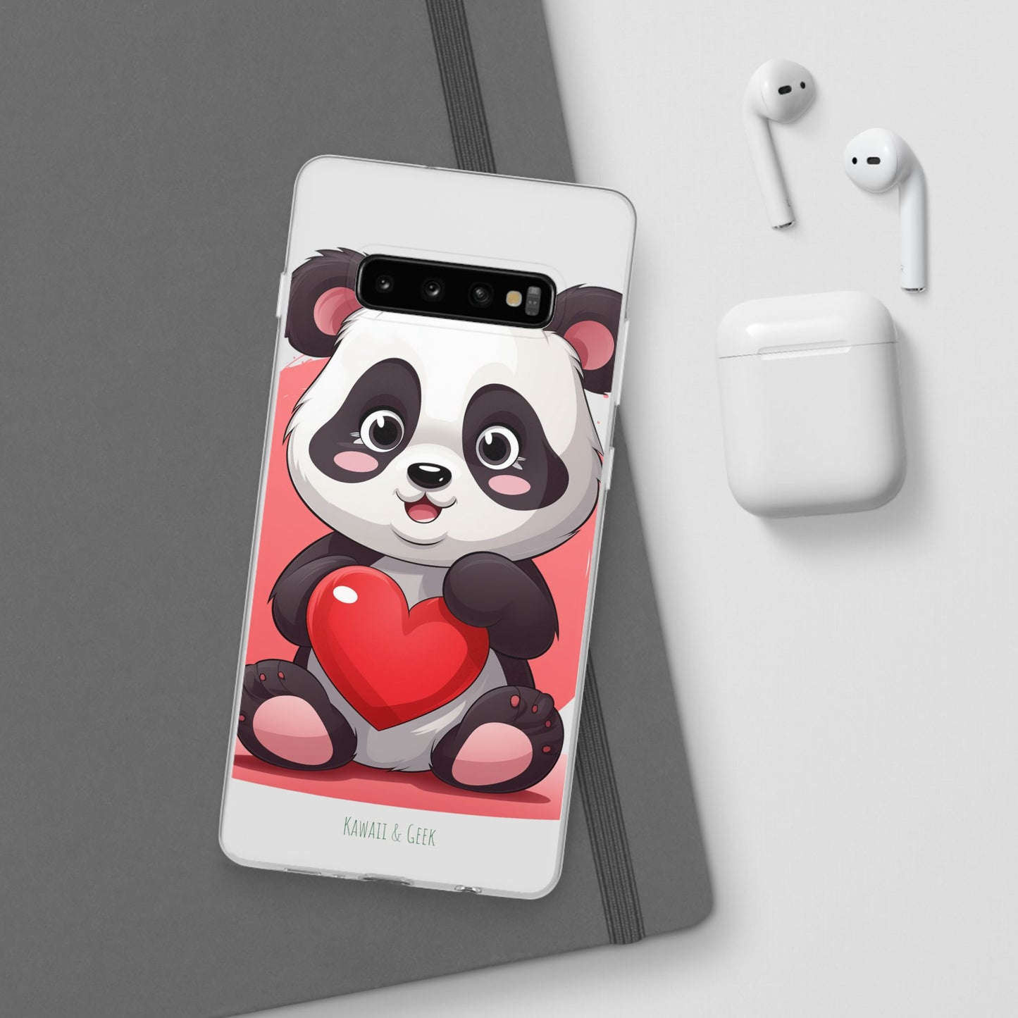 Heart Panda Flexi Case
