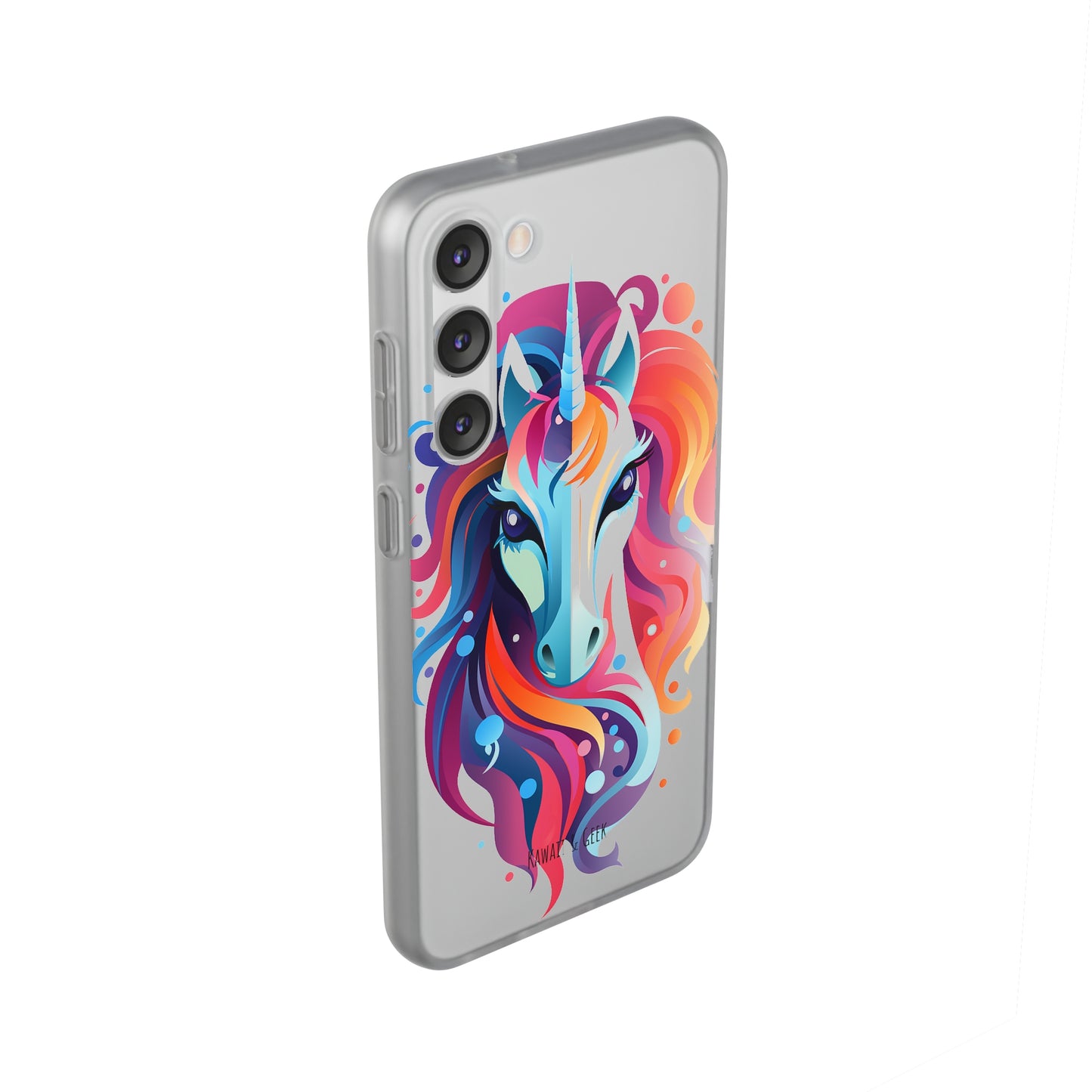 Ink Unicorn Flexi Transparent Phone Case